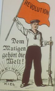 Matrosenaufstand poster Kiel 1918